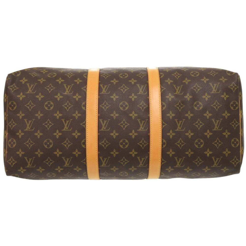 LOUIS VUITTON Authentic Brown Monogram Keepall 50 Boston Bag - Picture 3 of 10